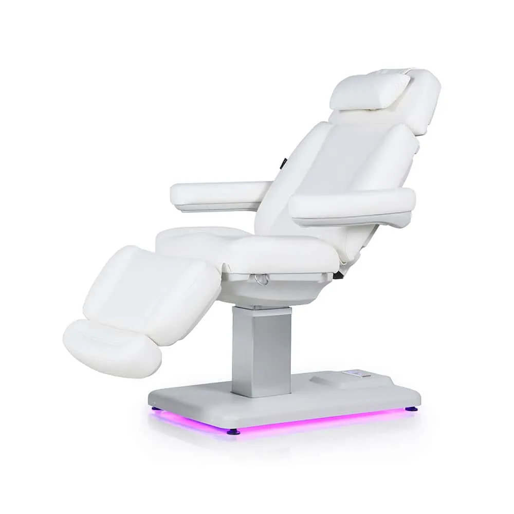 (M6006) White Esthetician Bed Electric