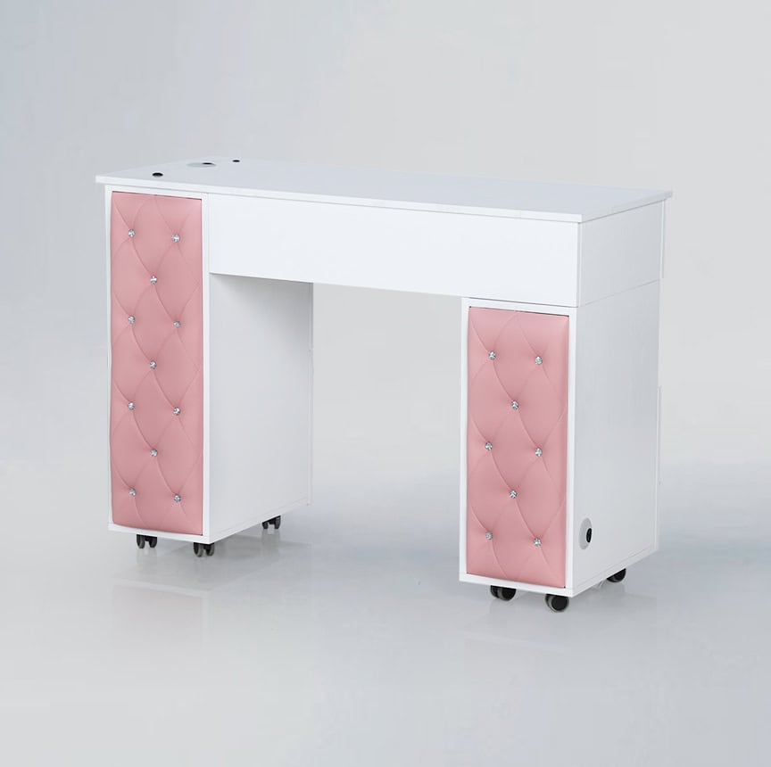 N151 pink manicure table