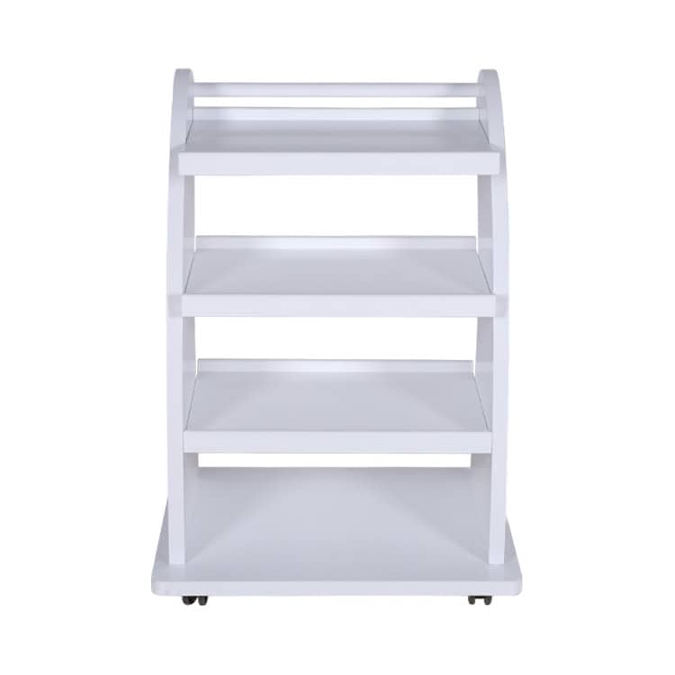 PT06 White Salon Tray Cart -2