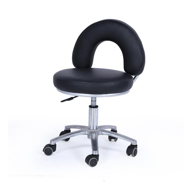 SC-1002 Black Salon Swivel Stool -1