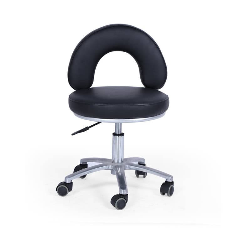SC-1002 Black Salon Swivel Stool -2