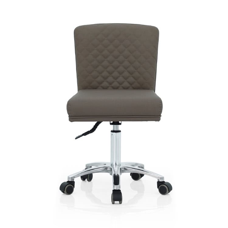 SC-1051 Brown Nail Salon Technician Stool -2