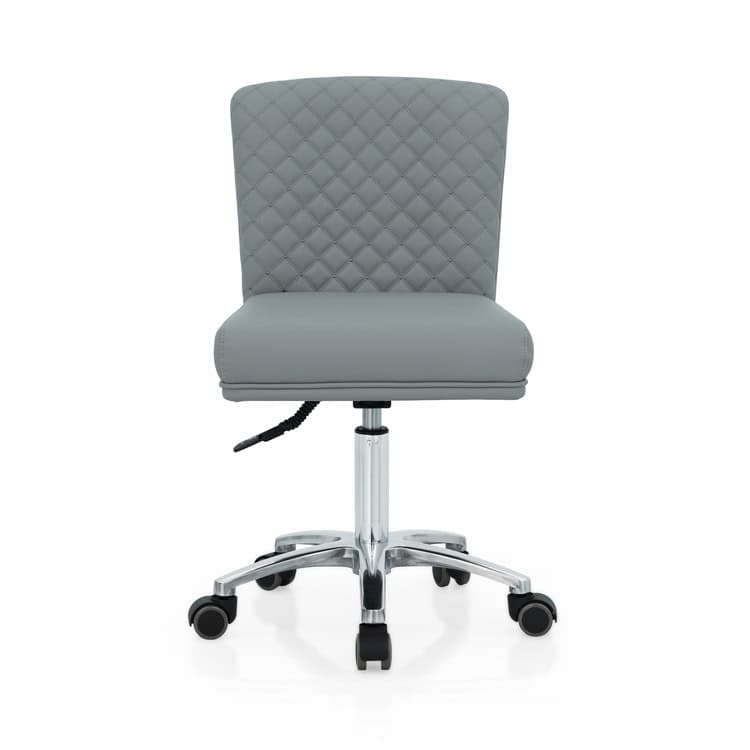 SC-1051 Gray Nail Salon Technician Stool -2