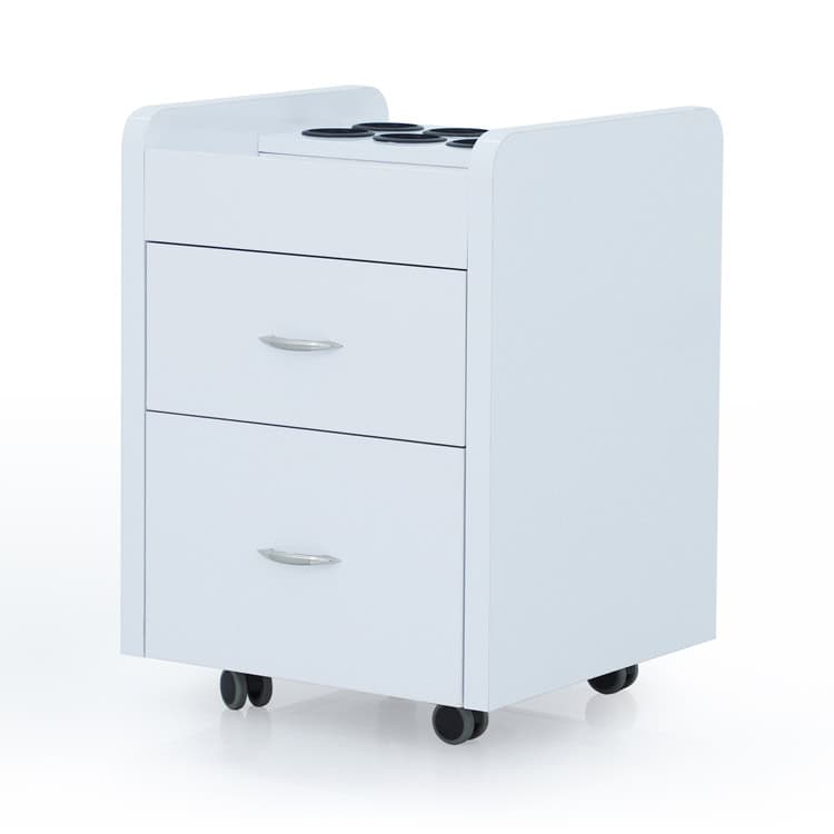 T001 White Salon Cart -1