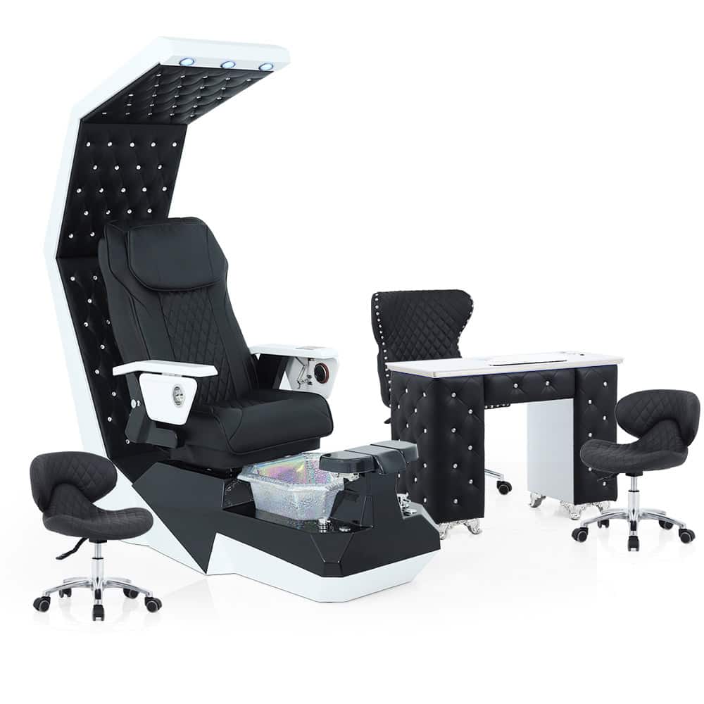 S860 pedicure chair and manicure table combo